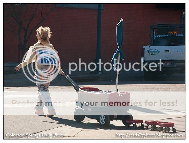 Colorado Springs Daily Photo Wagon Man and Wagon Lady are back!